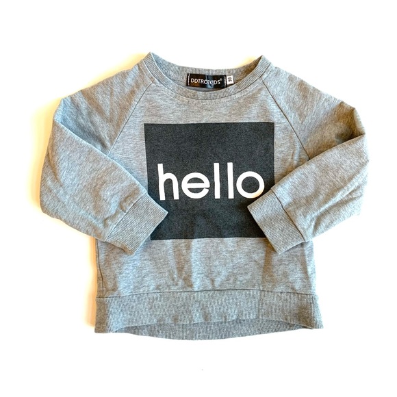 Other - Toddler Boy Hello Crewneck Sweatshirt